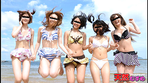 Mechakawa Swimwear Girls Bareback heydouga めちゃカワ水着ガールズ
